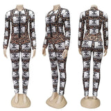 Two Piece Pants Set Suit