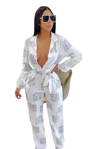 Long Sleeve Jumpsuit